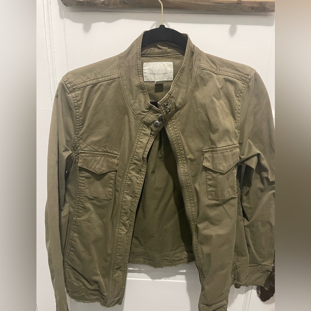 Hinge Olive Green Jacket